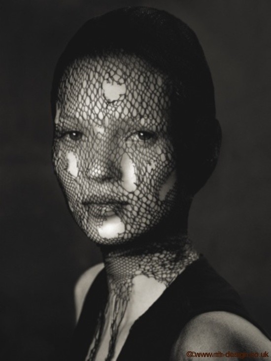 Kate Moss photographed by Albert Watson, 1993