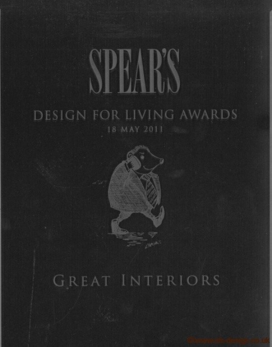 Spear's Great Interiors Award