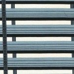 Shutter Stripe in Heavenly Blue