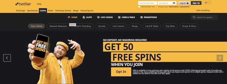 Betfair ranks as one of the best non GamStop casinos for UK punters who want to bet on sports.