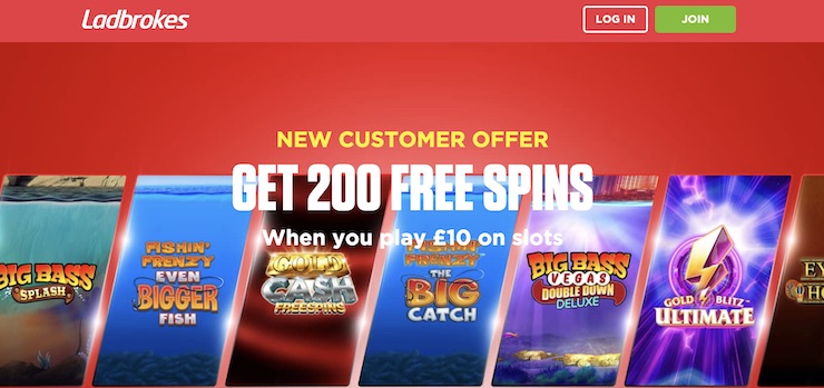 Ladbrokes Casino is one of the most trusted online casinos not on GamStop in the UK.